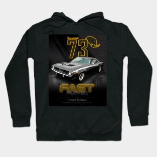 1973 Plymouth Cuda Hoodie